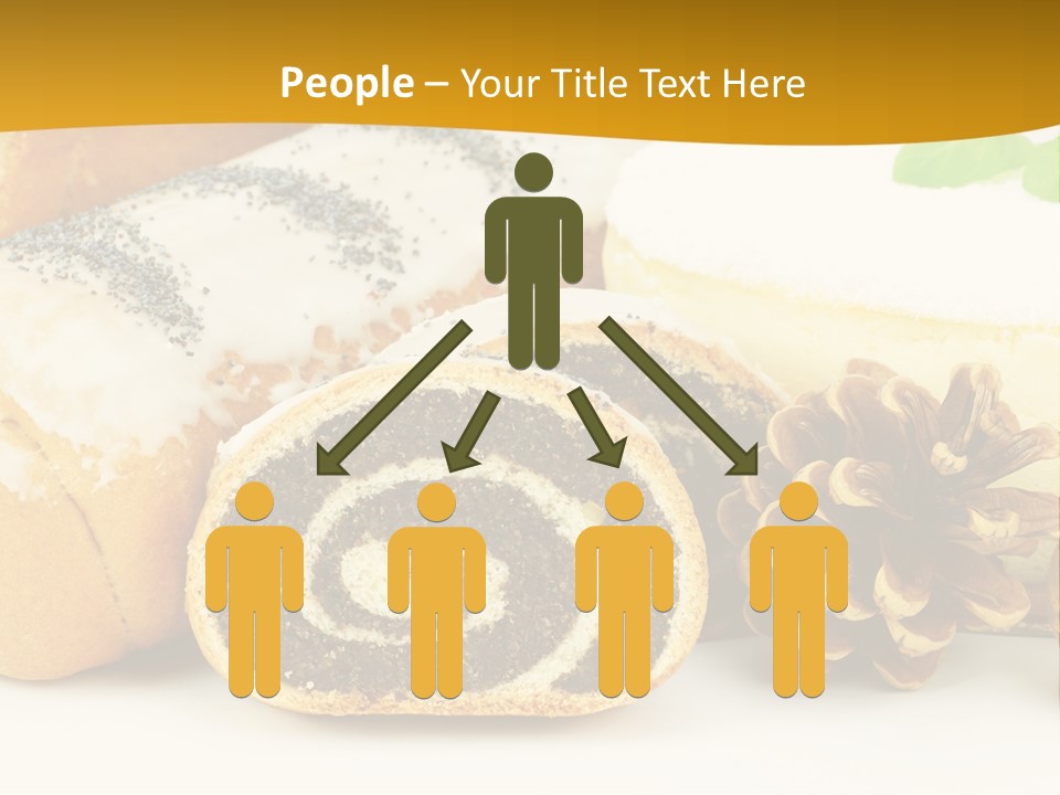 Makowiec Cukierki Orzech PowerPoint Template