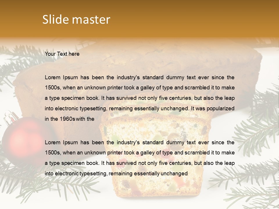 Piekarnia Powid Zbo PowerPoint Template