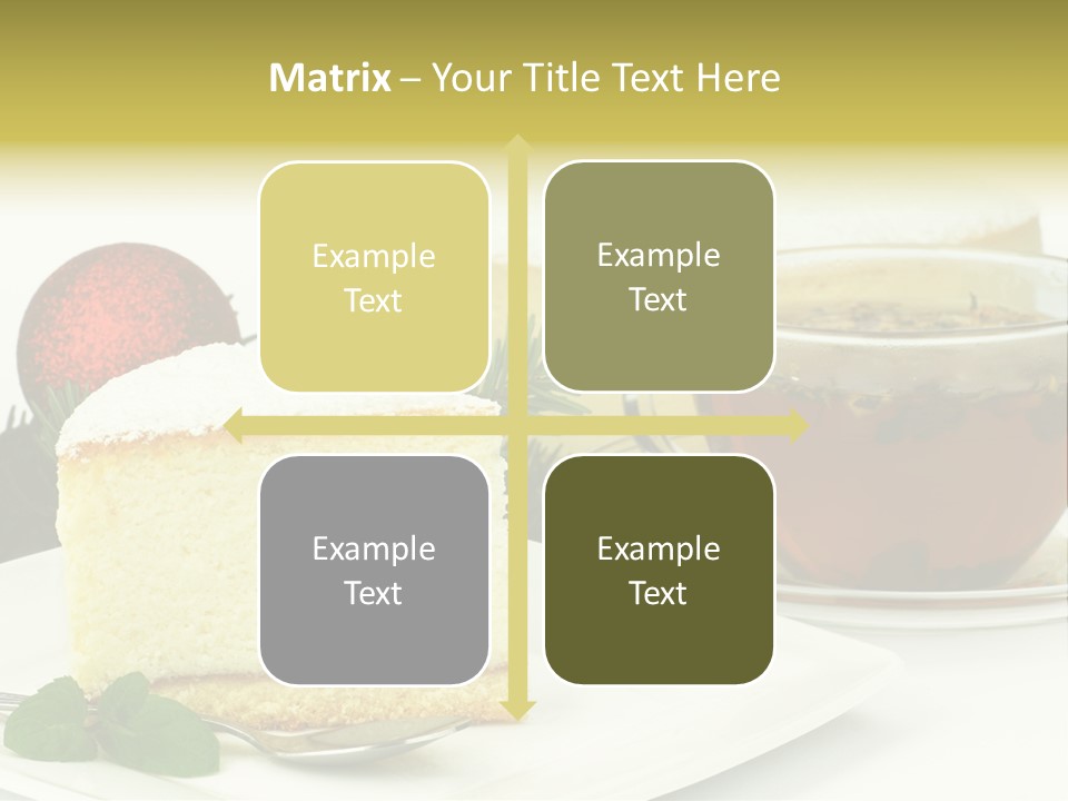 Urodziny Powid Cukiernia PowerPoint Template