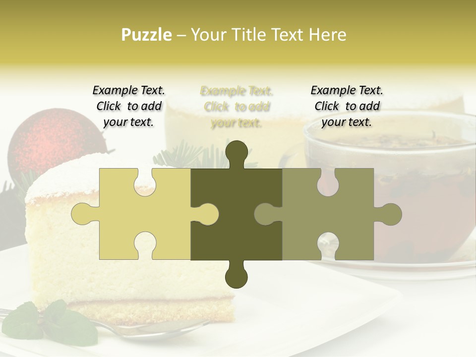 Urodziny Powid Cukiernia PowerPoint Template