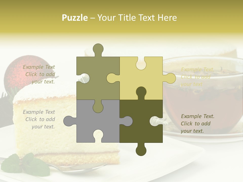 Urodziny Powid Cukiernia PowerPoint Template