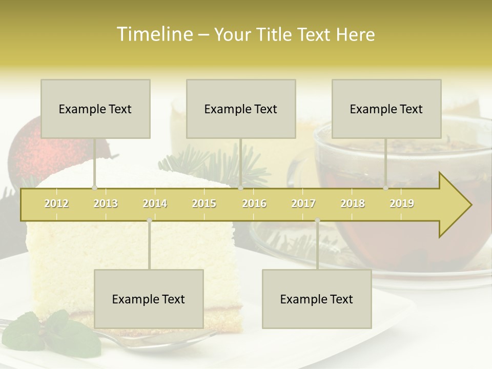 Urodziny Powid Cukiernia PowerPoint Template