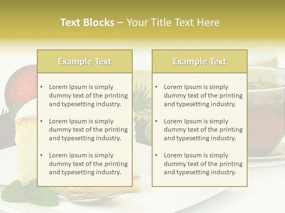 Urodziny Powid Cukiernia PowerPoint Template