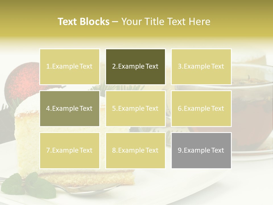 Urodziny Powid Cukiernia PowerPoint Template