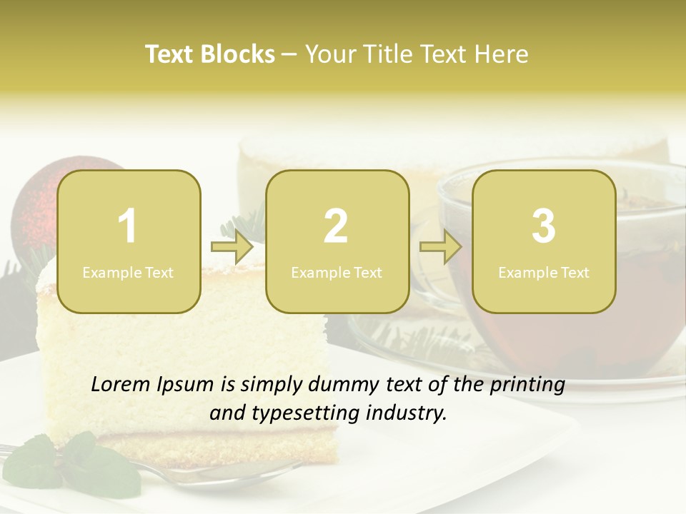 Urodziny Powid Cukiernia PowerPoint Template