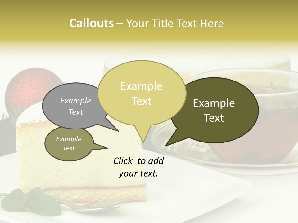 Urodziny Powid Cukiernia PowerPoint Template