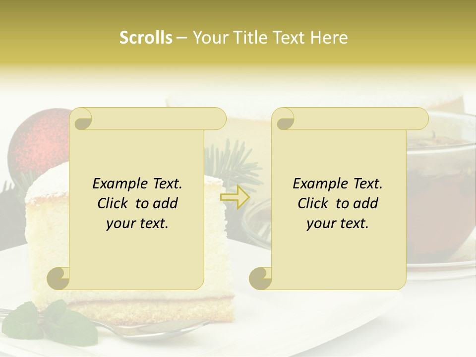 Urodziny Powid Cukiernia PowerPoint Template