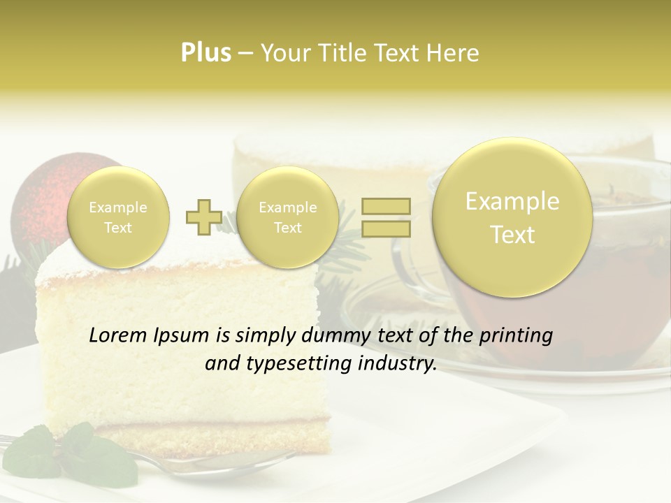 Urodziny Powid Cukiernia PowerPoint Template