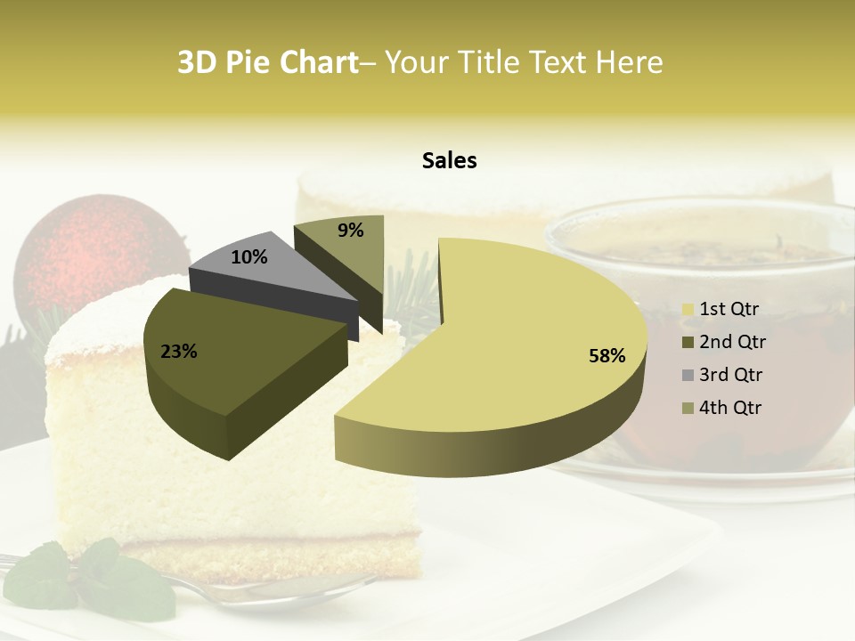 Urodziny Powid Cukiernia PowerPoint Template