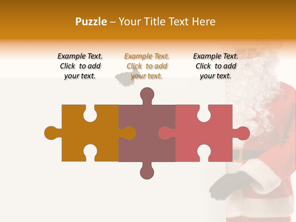 Message Text Smiling PowerPoint Template