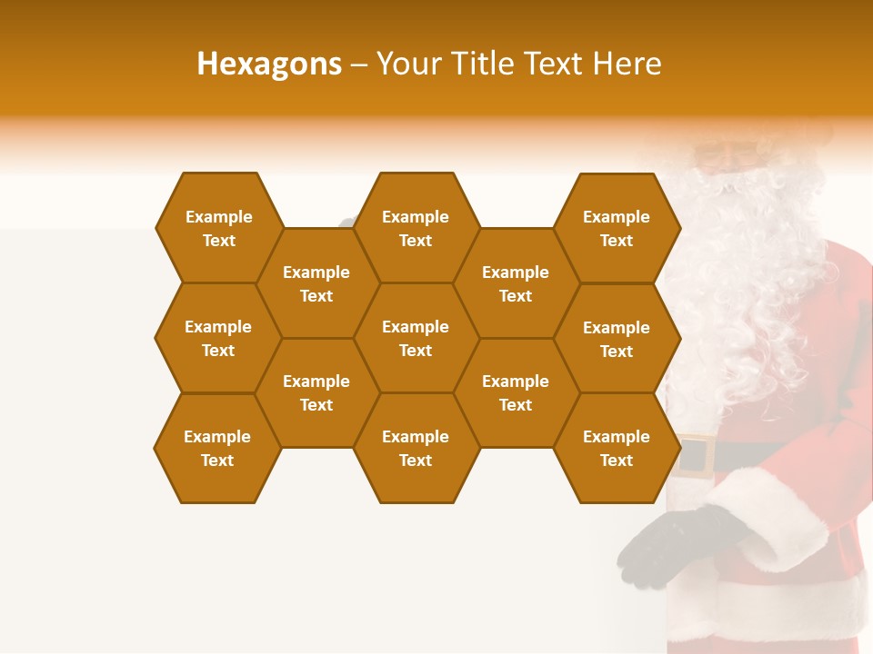 Message Text Smiling PowerPoint Template