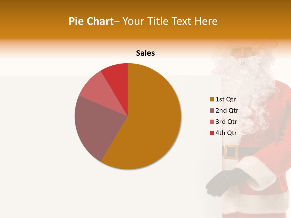 Message Text Smiling PowerPoint Template