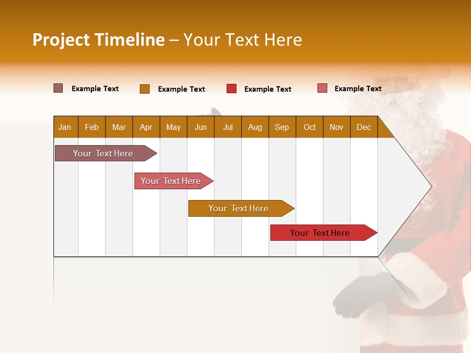 Message Text Smiling PowerPoint Template