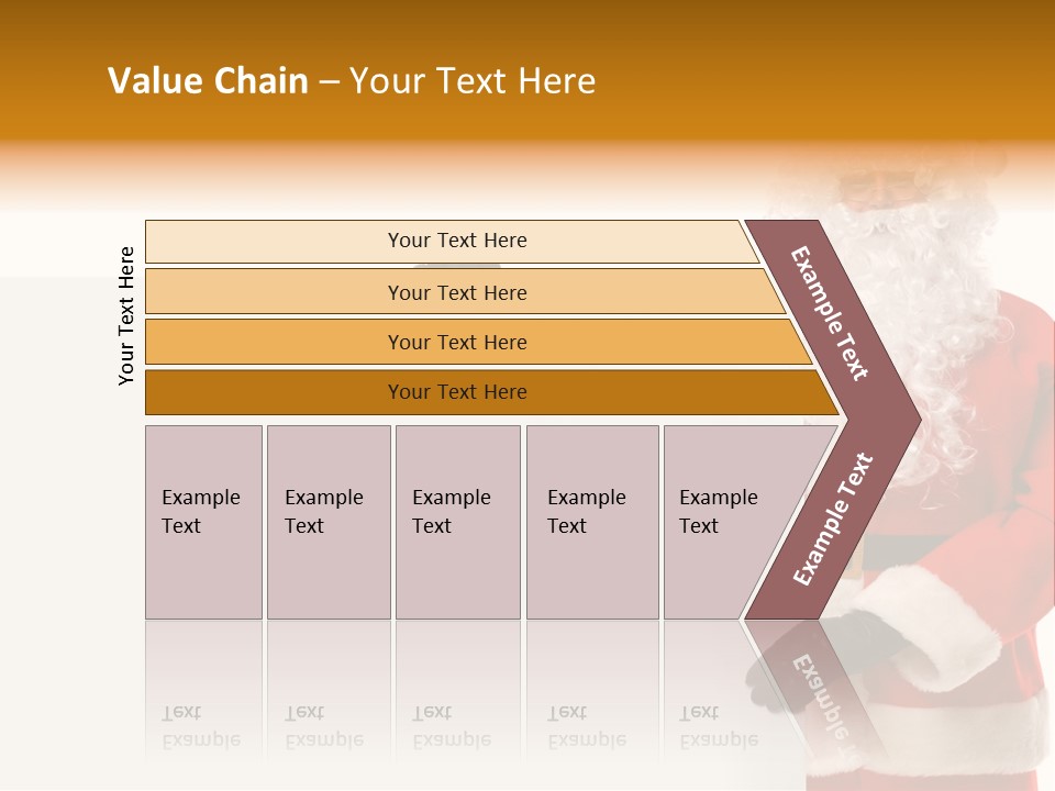 Message Text Smiling PowerPoint Template
