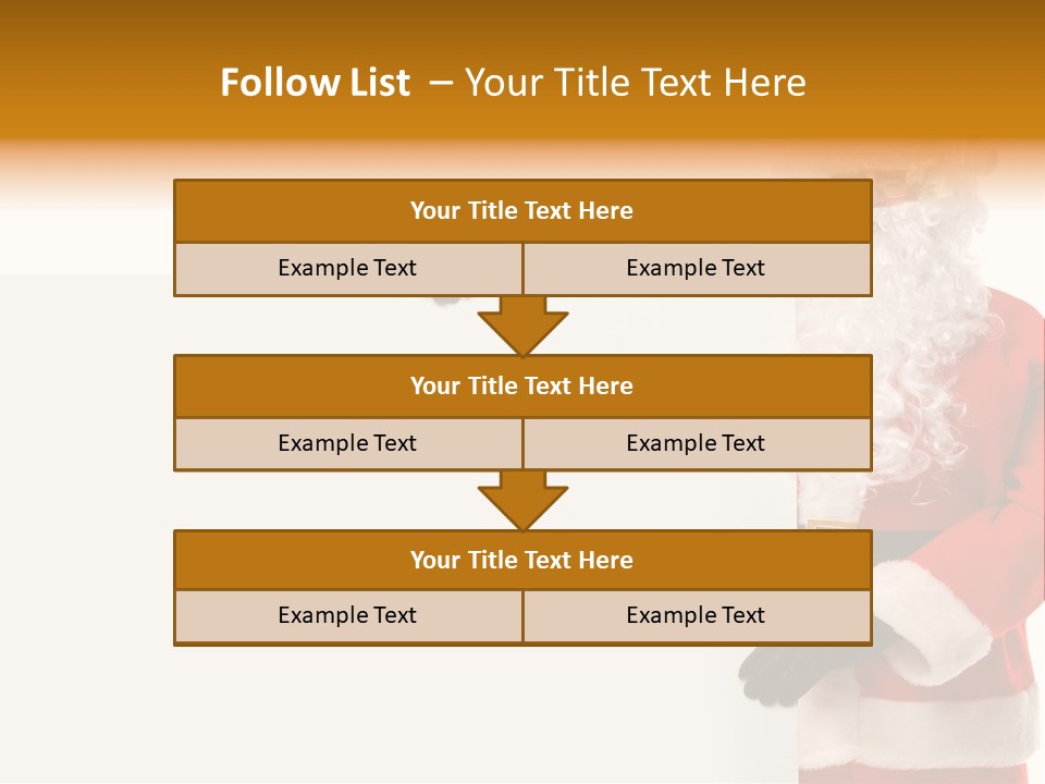 Message Text Smiling PowerPoint Template