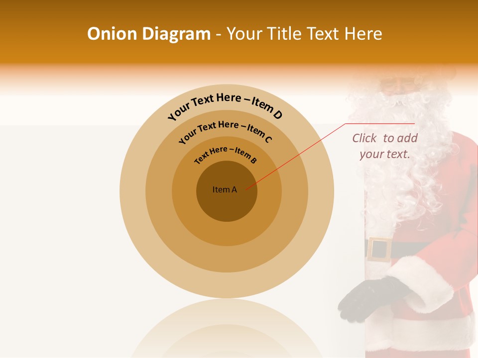 Message Text Smiling PowerPoint Template