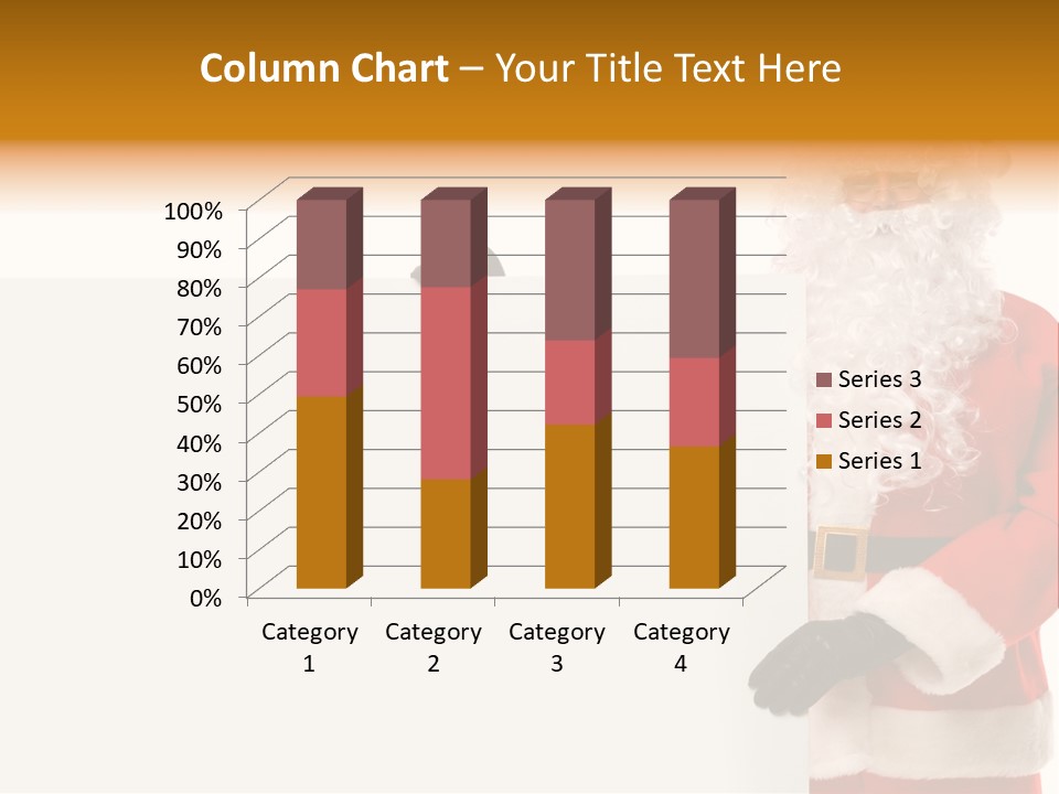Message Text Smiling PowerPoint Template