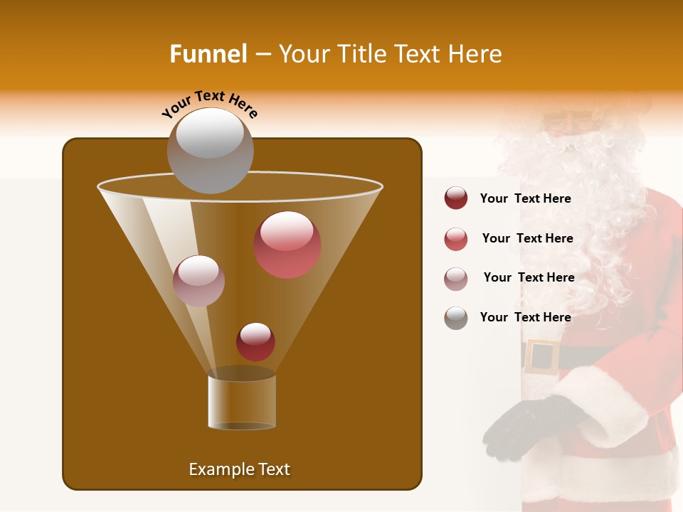 Message Text Smiling PowerPoint Template