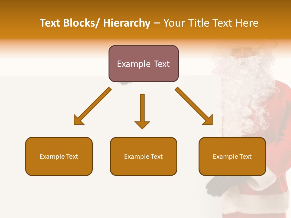 Message Text Smiling PowerPoint Template