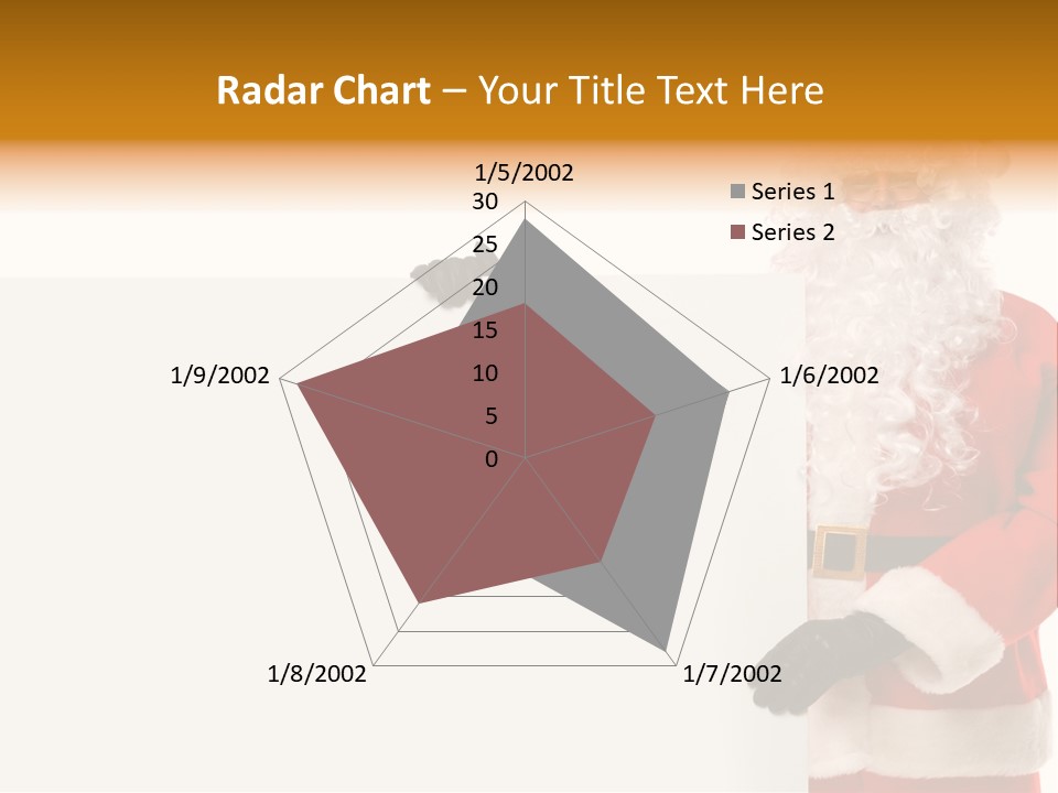 Message Text Smiling PowerPoint Template