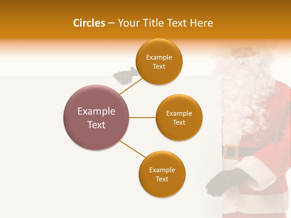 Message Text Smiling PowerPoint Template