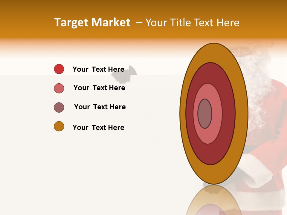 Message Text Smiling PowerPoint Template