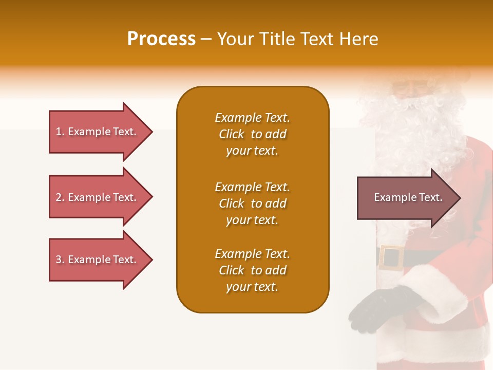 Message Text Smiling PowerPoint Template