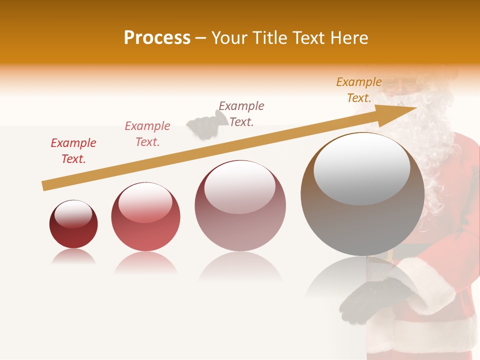 Message Text Smiling PowerPoint Template