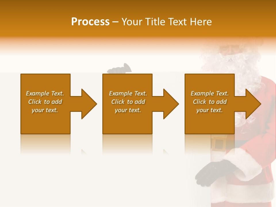 Message Text Smiling PowerPoint Template