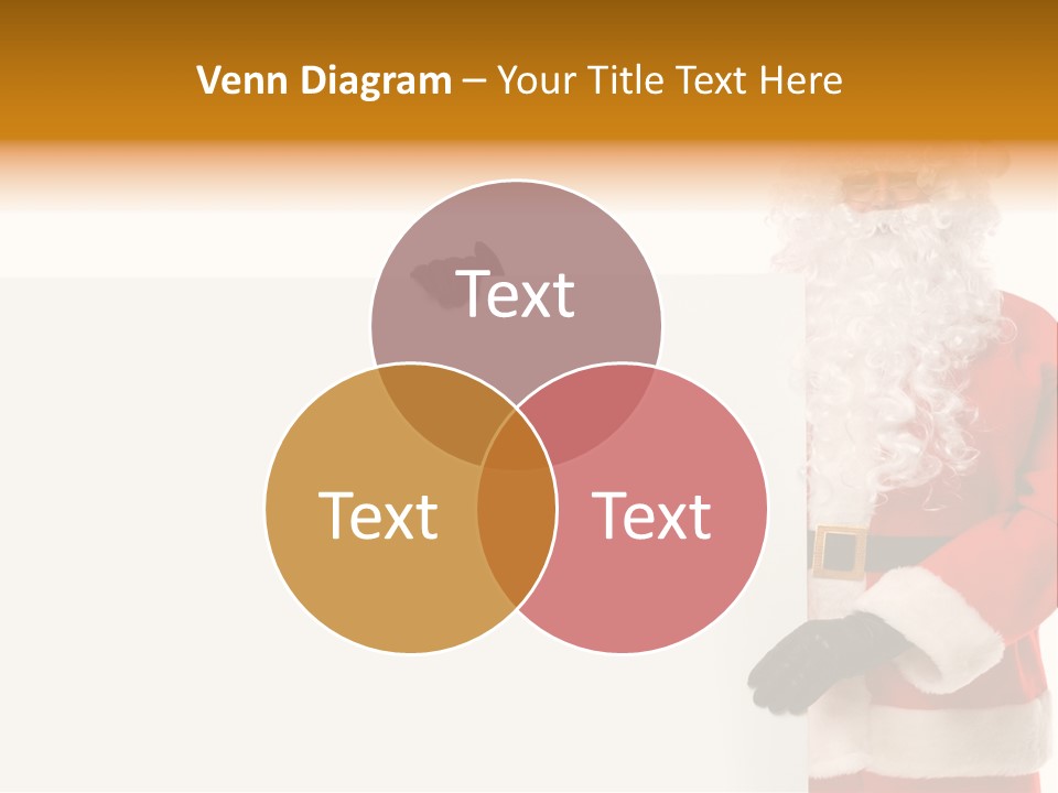 Message Text Smiling PowerPoint Template