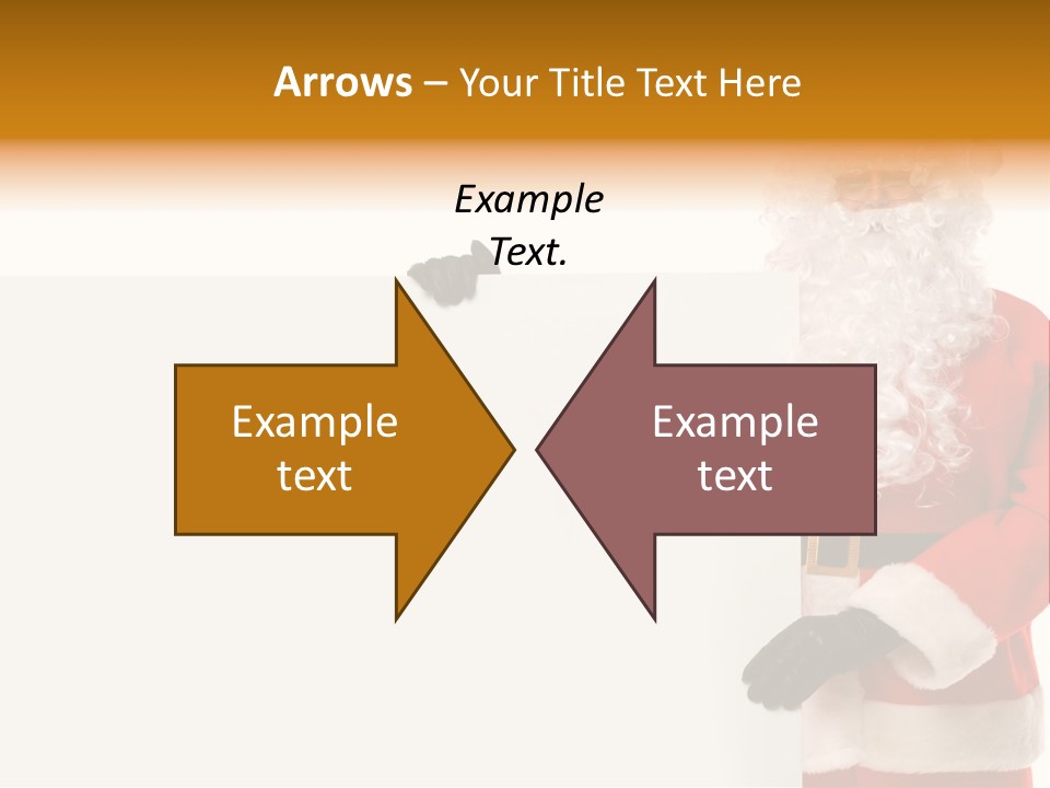 Message Text Smiling PowerPoint Template