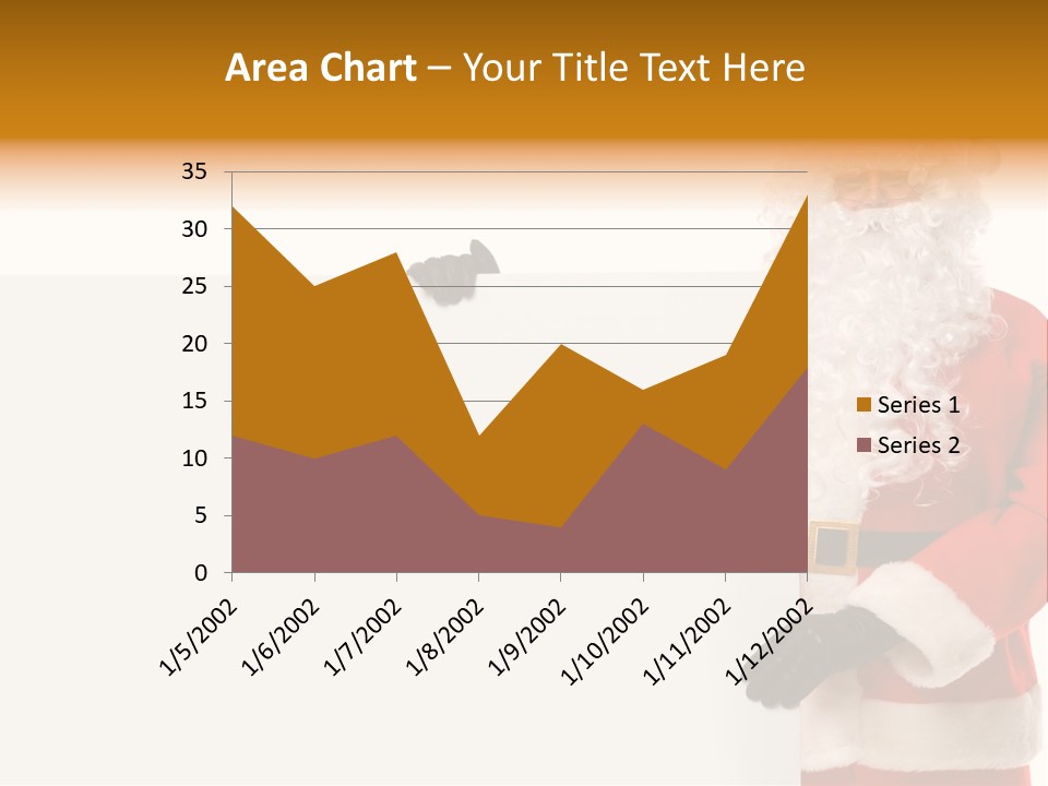 Message Text Smiling PowerPoint Template