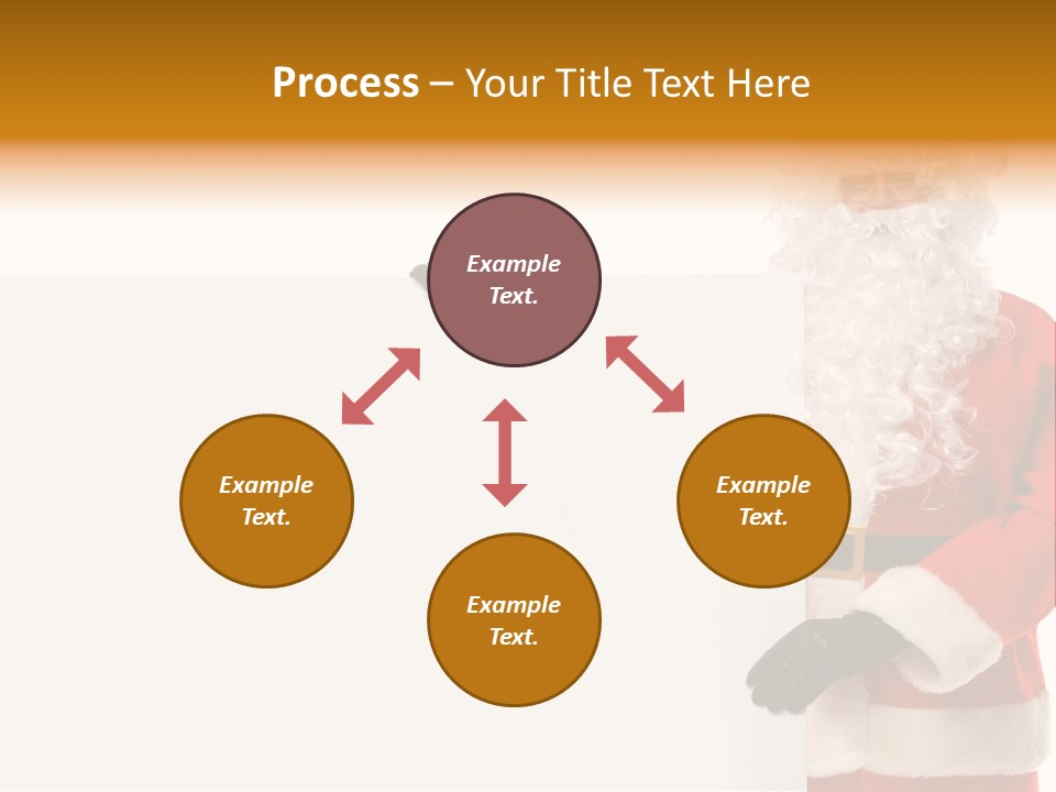 Message Text Smiling PowerPoint Template
