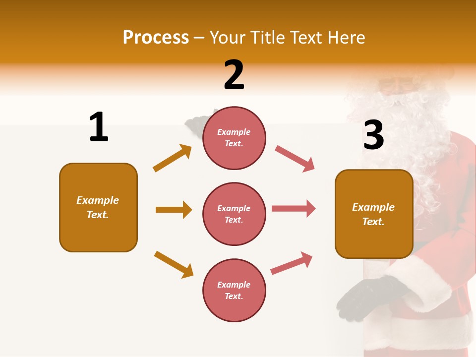Message Text Smiling PowerPoint Template