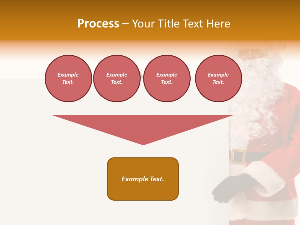 Message Text Smiling PowerPoint Template