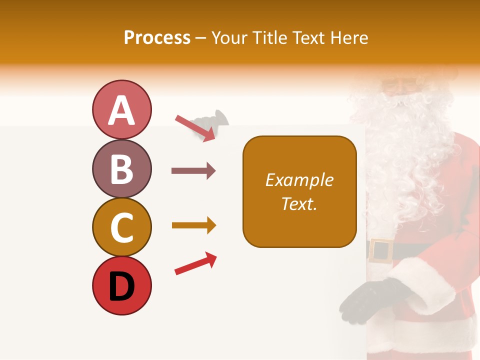 Message Text Smiling PowerPoint Template
