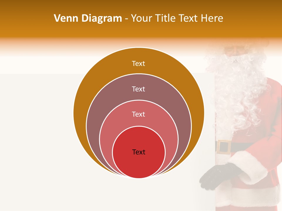 Message Text Smiling PowerPoint Template