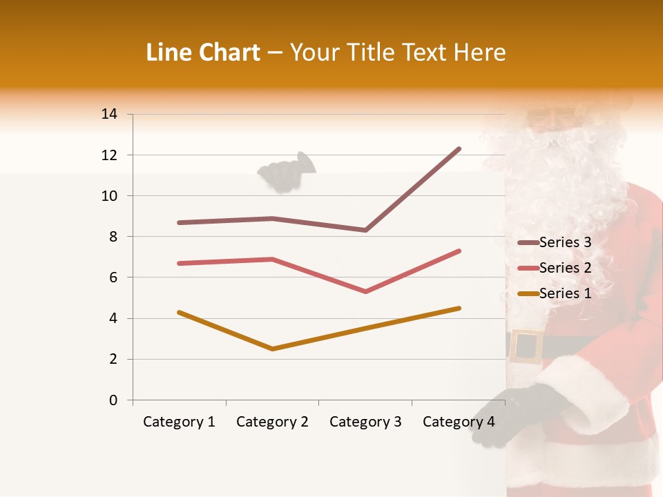Message Text Smiling PowerPoint Template