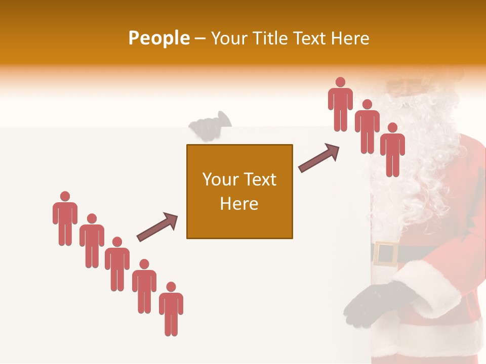 Message Text Smiling PowerPoint Template