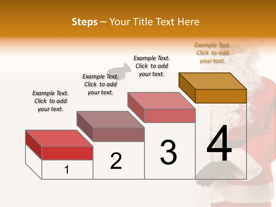 Message Text Smiling PowerPoint Template