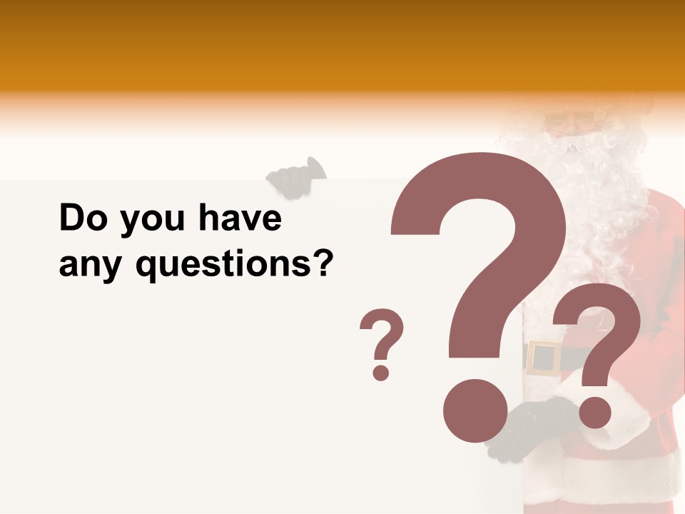 Message Text Smiling PowerPoint Template