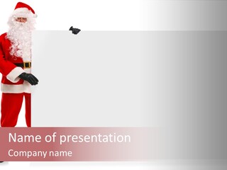 Blank Space Blank Beard PowerPoint Template