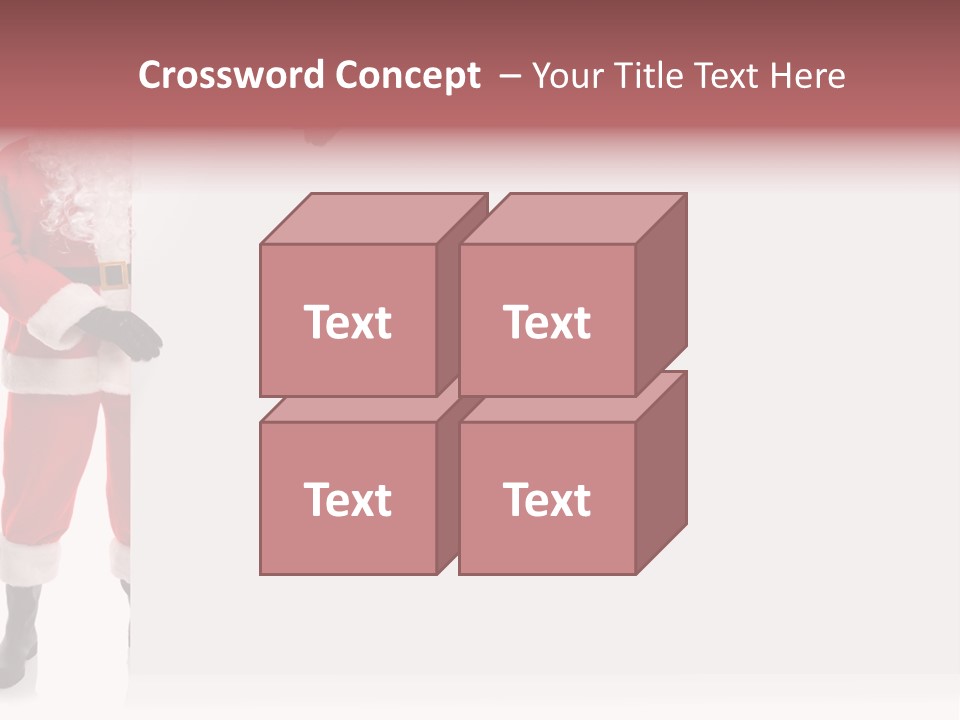 Blank Space Blank Beard PowerPoint Template