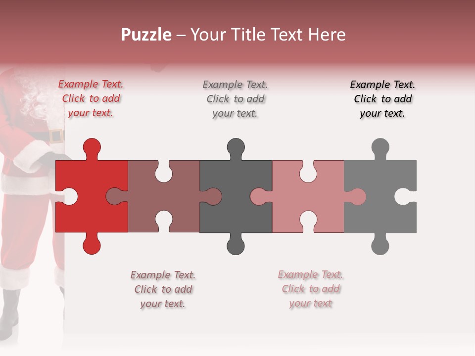 Blank Space Blank Beard PowerPoint Template