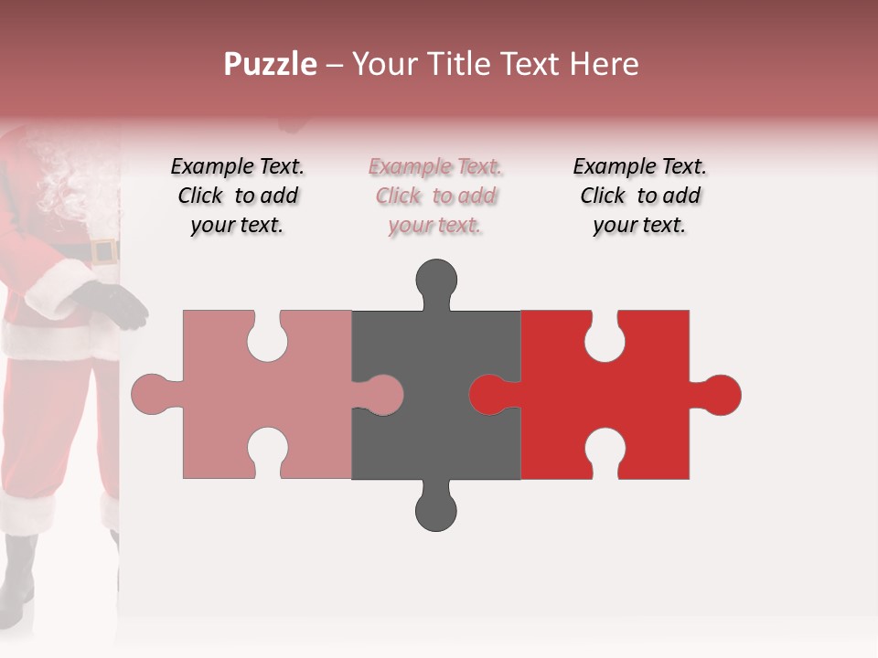 Blank Space Blank Beard PowerPoint Template