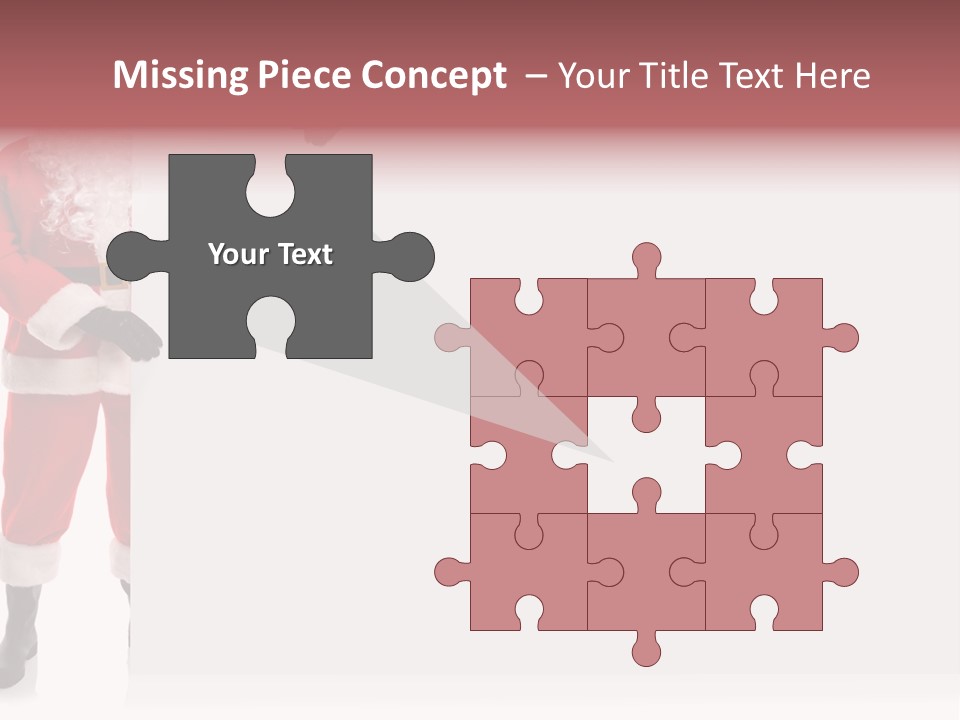 Blank Space Blank Beard PowerPoint Template