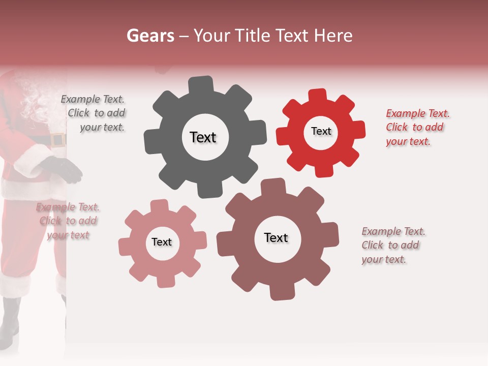 Blank Space Blank Beard PowerPoint Template