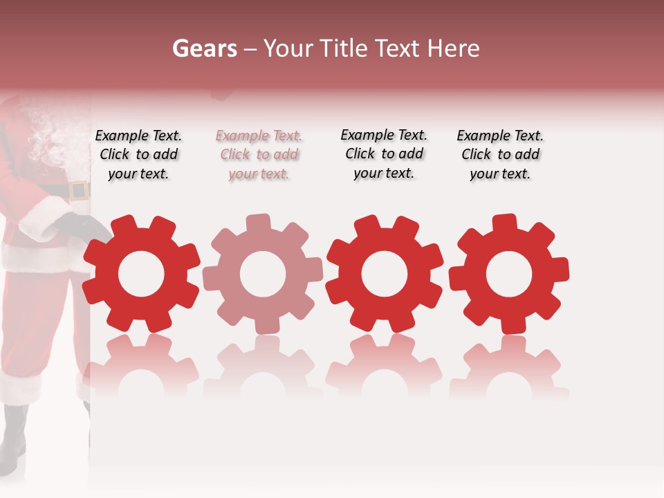 Blank Space Blank Beard PowerPoint Template