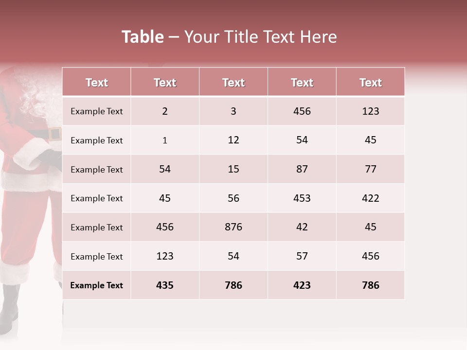 Blank Space Blank Beard PowerPoint Template