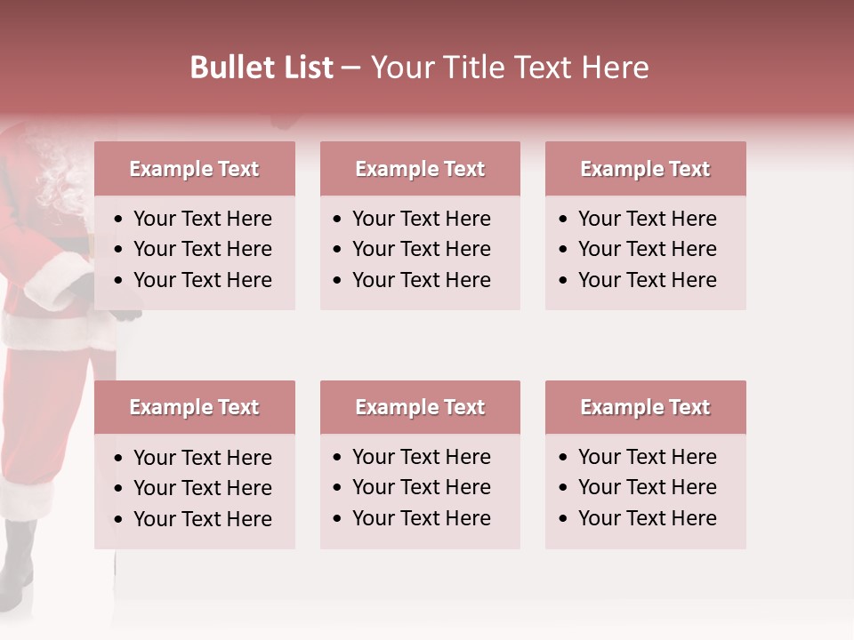 Blank Space Blank Beard PowerPoint Template